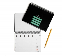 Kalender 2026/2027 (dansk) Lille Fundo-kalender liggende A5